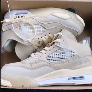 Off white x Jordan 4 Sail